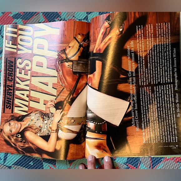 Vintage Sheryl Crow Magazine Cover - Picture 2 of 4